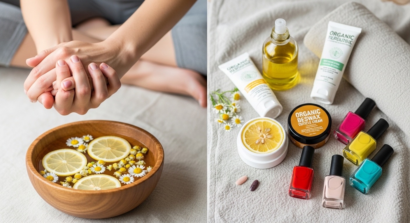 Натуральные средства для ухода за ногтями