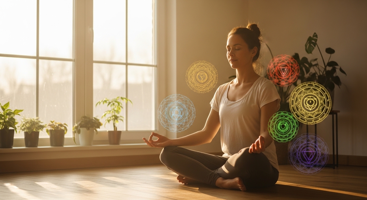 Медитация для балансировки чакр утром