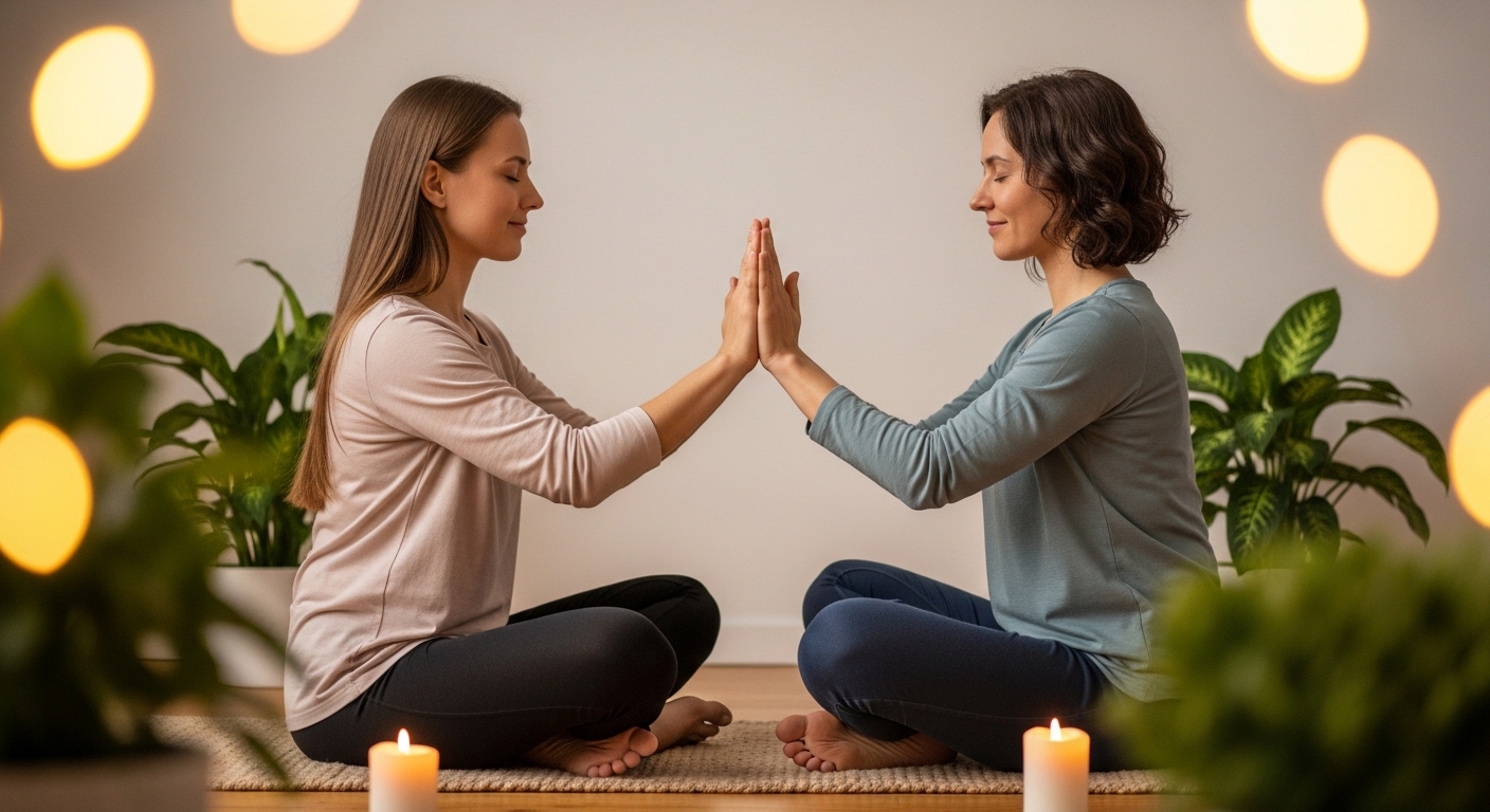 Медитация с Хридая-мудрой для сердечной чакры