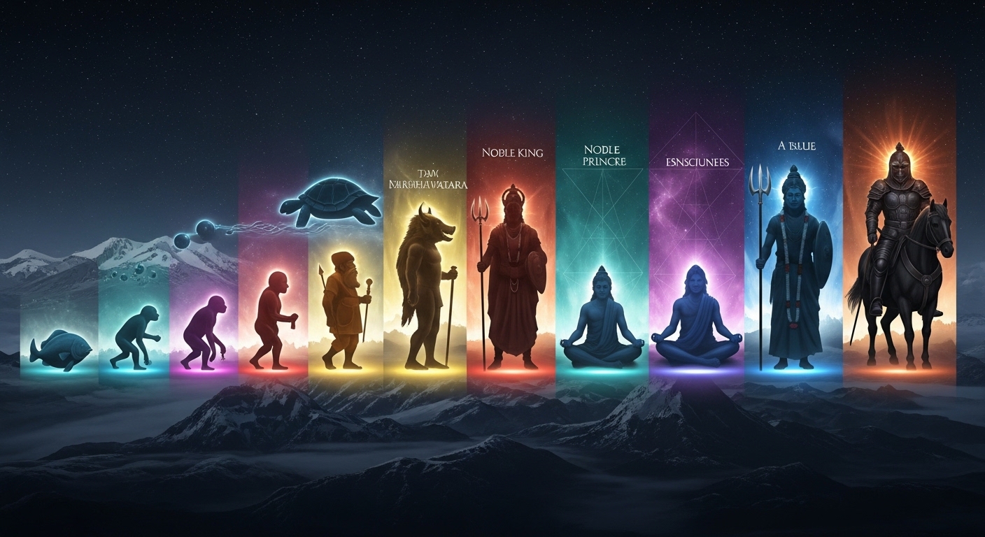 Бхакти медитация — преданность Вишну через повторение имён