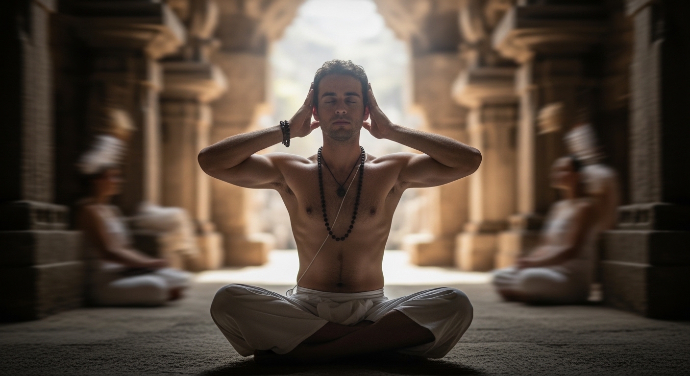 Пратьяхара — отвод чувств вовнутрь, переход к медитации