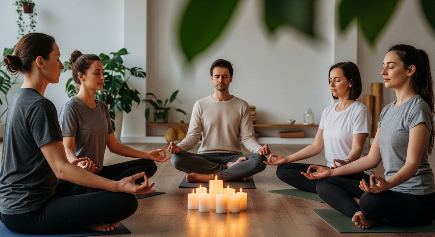 Групповая медитация с мантрой Ом