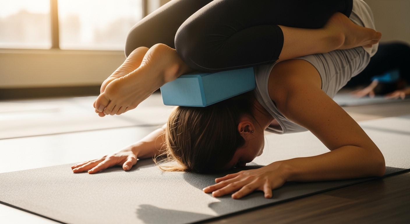 Бакасана: поза журавля, как научиться балансировать на руках