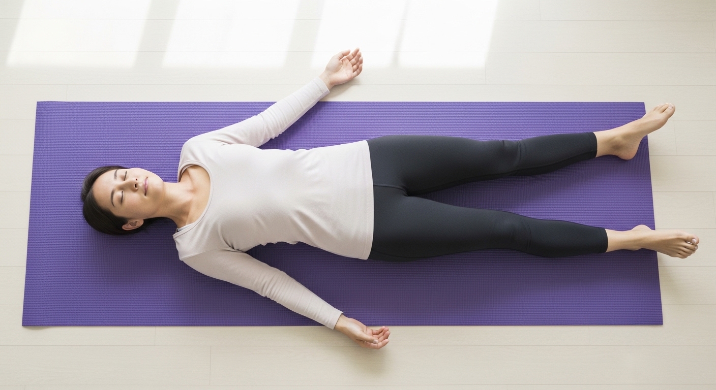 Шавасана: техника выполнения позы трупа, польза и противопоказания